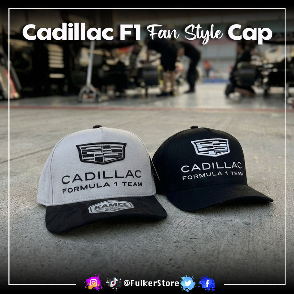 Gorra F1 Team – Fan Style
