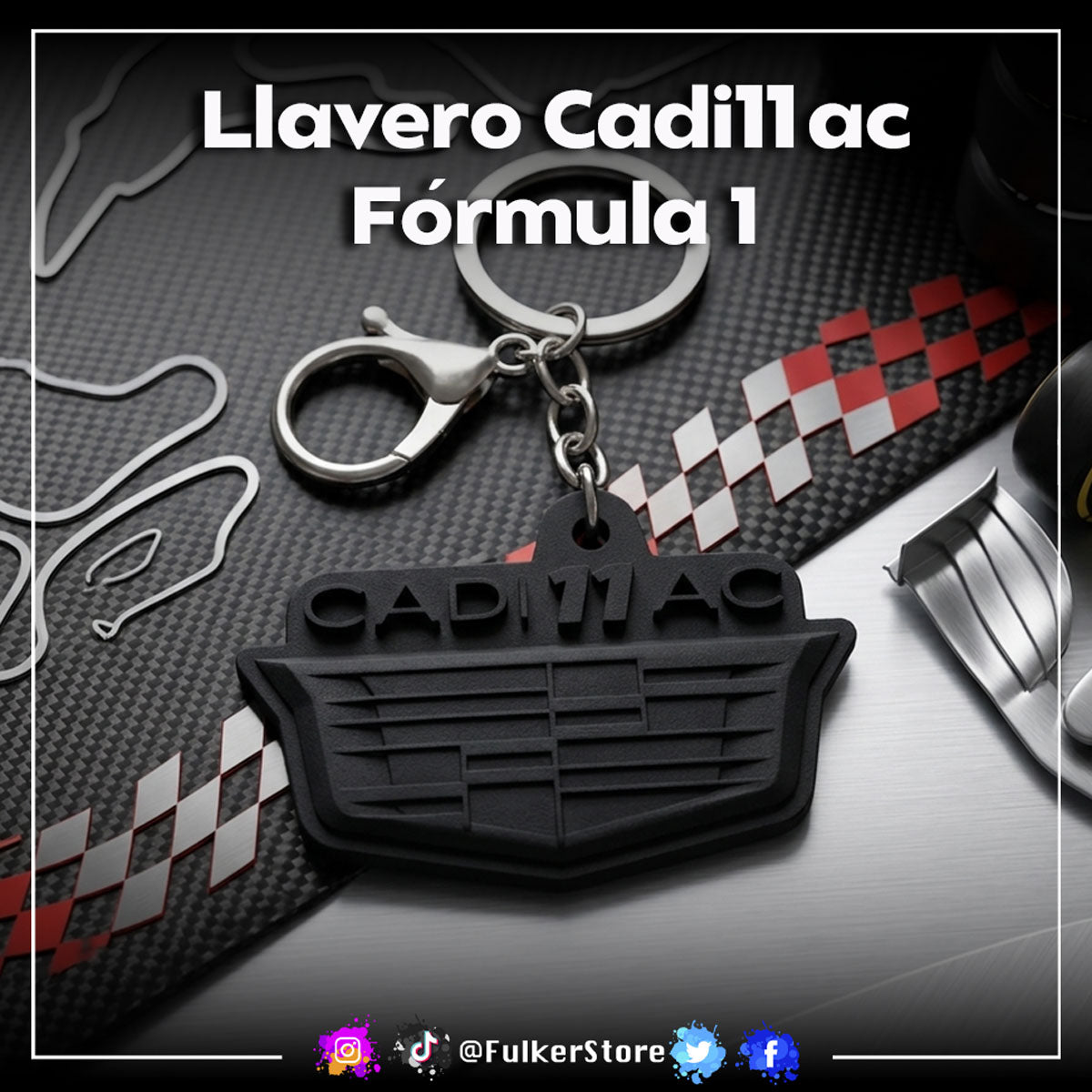 Llavero Checo Pérez - Fórmula 1