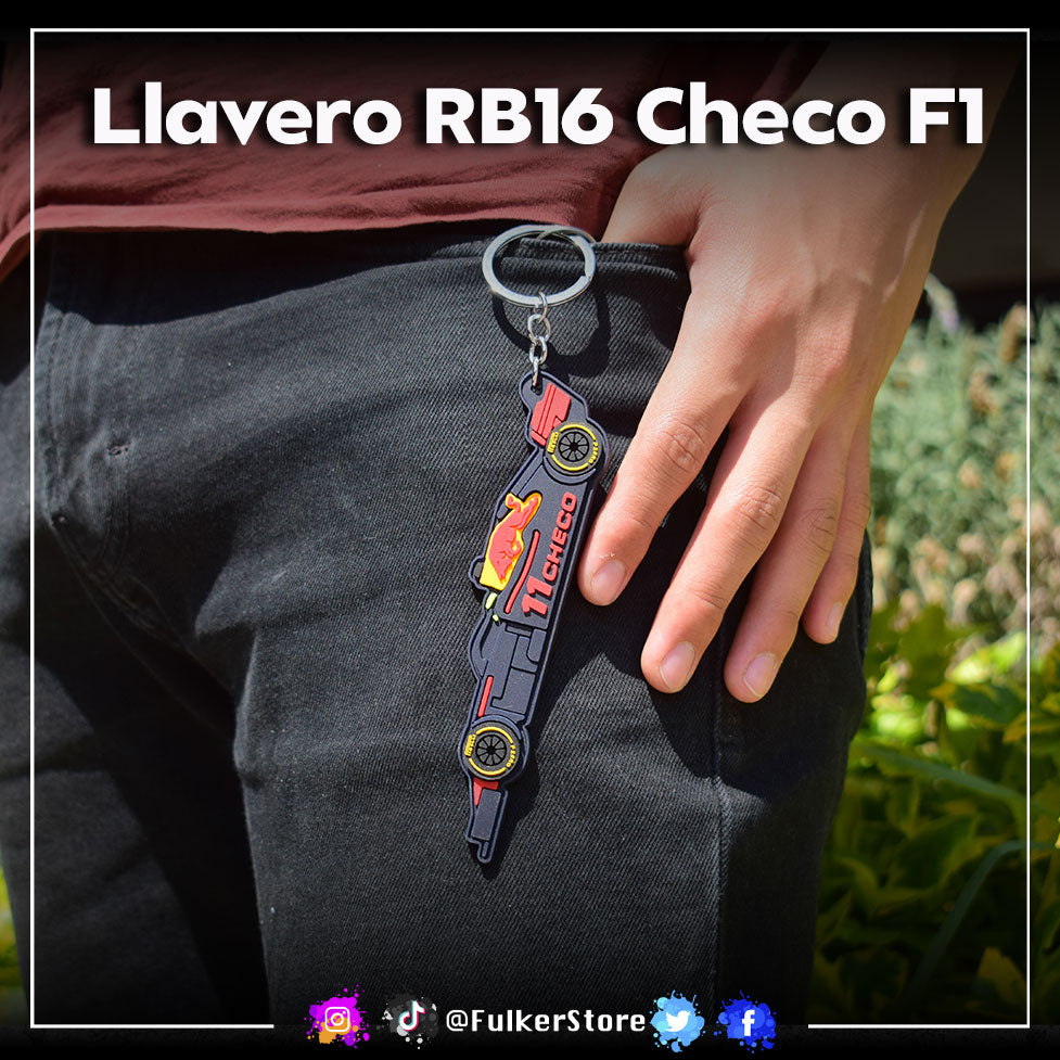 Llavero RB16 Checo Pérez  – Red Bull F1