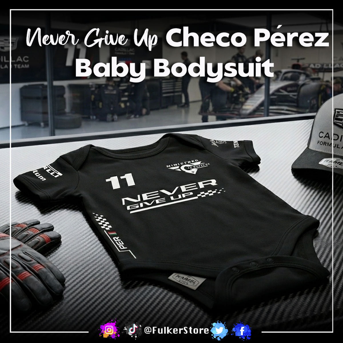 Body Bebé – “Never Give Up” Checo Pérez