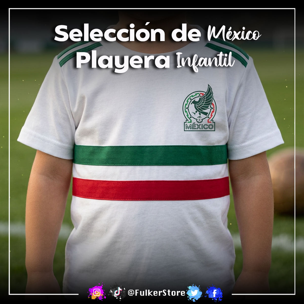 Playera Infantil – Selección de México
