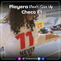 "Never Give Up" T-shirt - Checo F1